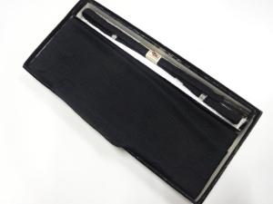 未使用品　正絹　喪服用　手組帯締め・帯揚げセット